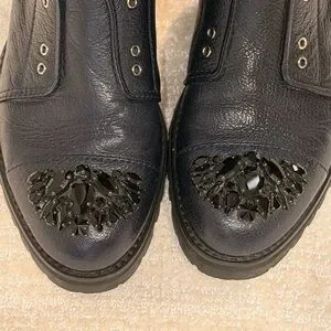 Jimmy Choo | Shoes | Jimmy Choo Hatcher Navy Embellished 